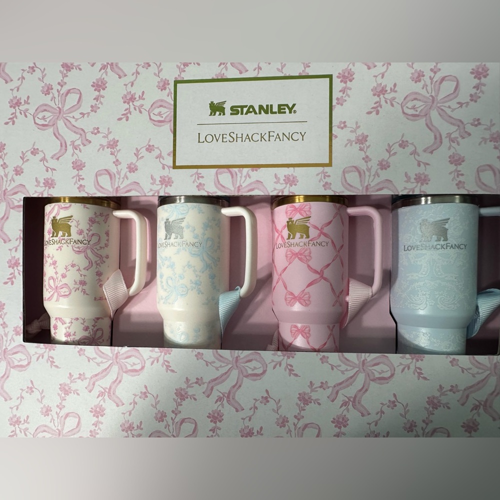LoveShackFancy 4 pack Ornament Box Set - Picture 4 of 4